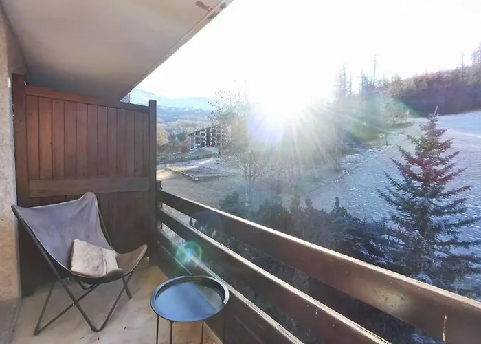 With Balcony And View In Sauze Apartment *