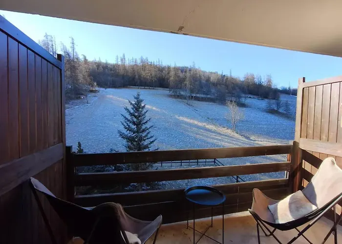 With Balcony And View In Sauze * Enchastrayes